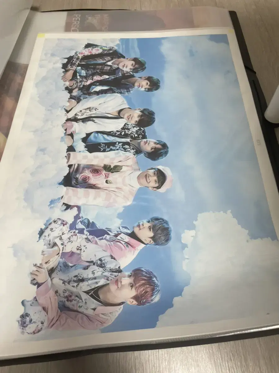 SET bts Wings Concert poster Groups+Individuals