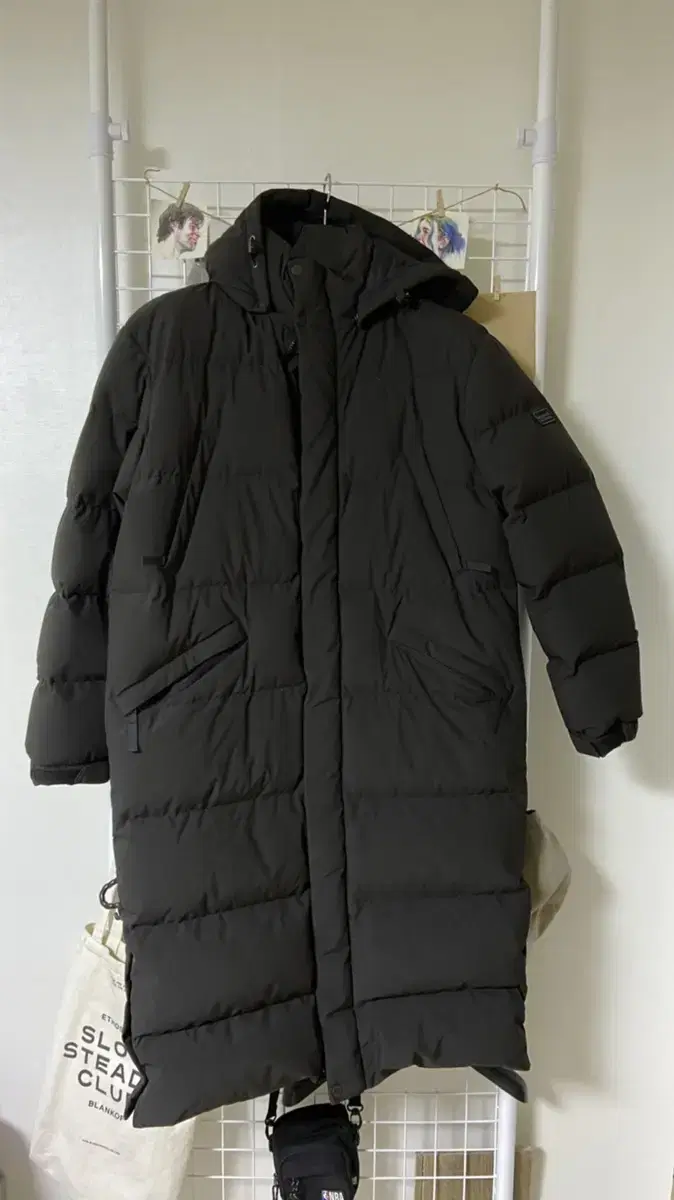 Montbelle long padded jacket size 105