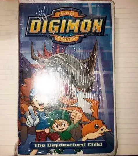 디지몬 미국판미개봉초기비디오테잎-THE DIGIDESTINED CHILD