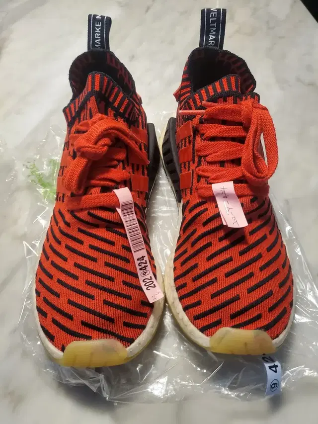 아디다스 NMD R1 PK 레드색상 사이즈 260