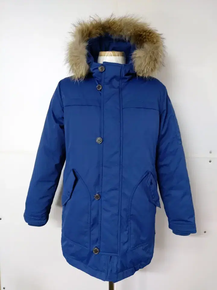 95) Beanpole Raccoon Fur Goose Down Puffer Jumper