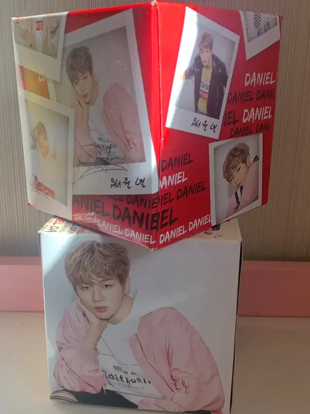 강다니엘 LAP 휴지곽