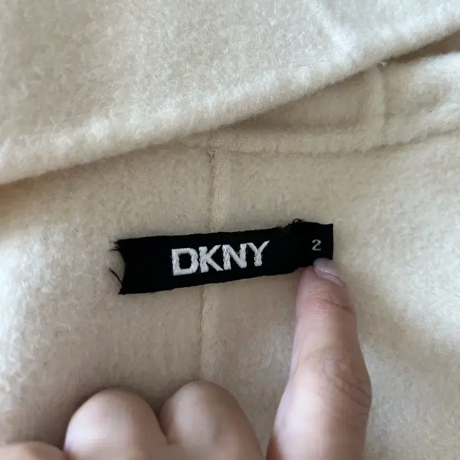 [900,000] 정품 DKNY 울 앙고라 핸드메이드 코트