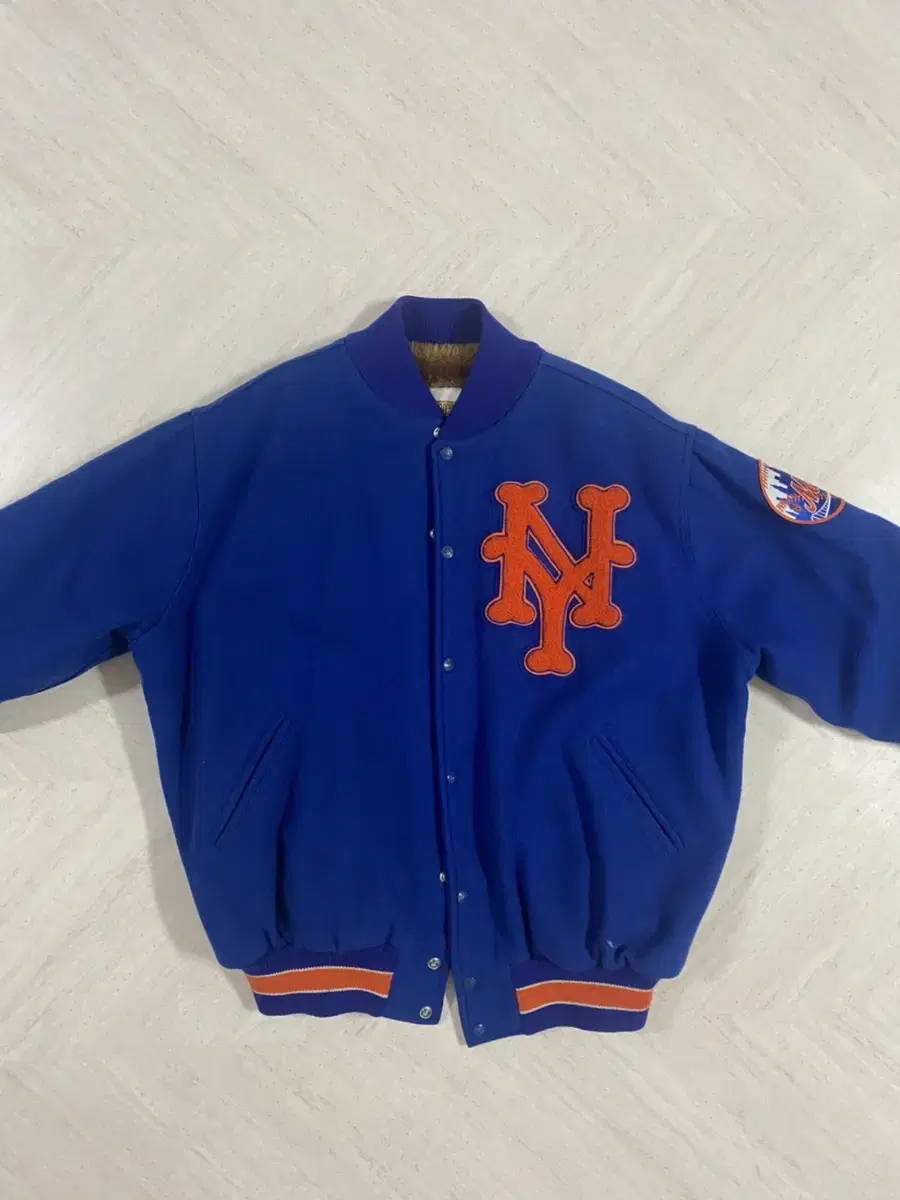 Mitchell Ennis New York Mets Cooperstown 1969 Wool Jacket