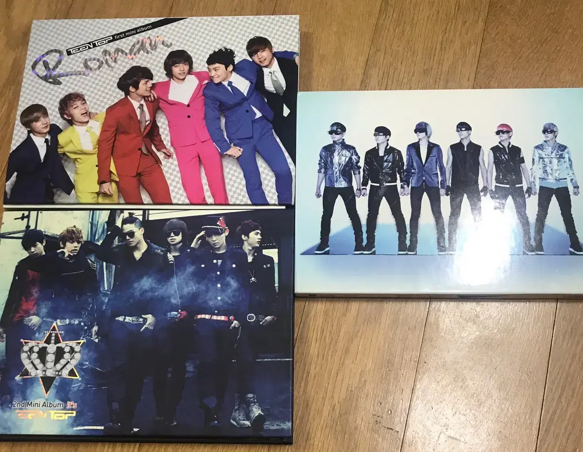 Teen Top Mini 1집 2집 Transform album