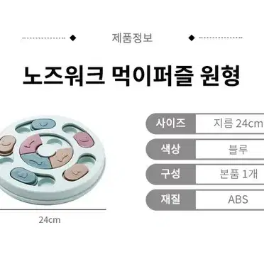 [무료배송] 반려견 지능개발 장난감 퍼즐이팅 노즈위크