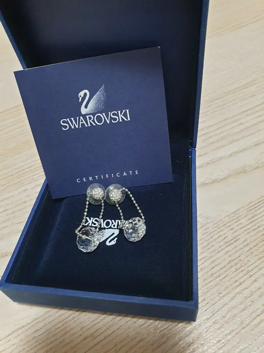 Genuine Swarovski Earrings Bracelet Ring (New)