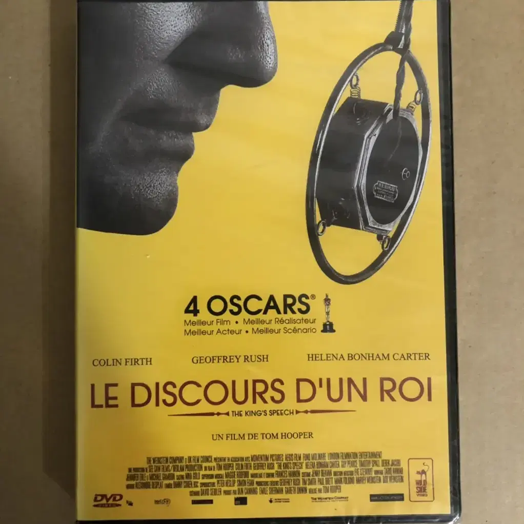 LE DISCOURS DUN ROI 킹스스피치 프랑스판 미개봉 DVD