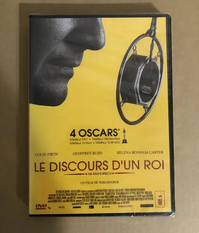 LE DISCOURS DUN ROI 킹스스피치 프랑스판 미개봉 DVD