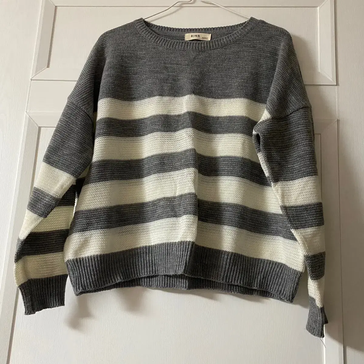 Gray knit