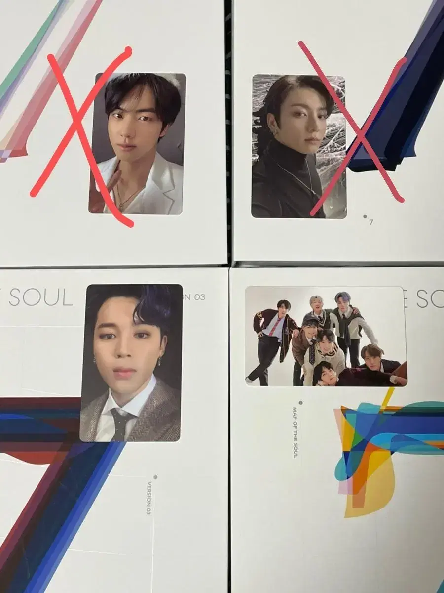 BTS album Map of the Soul (full set with photocard)