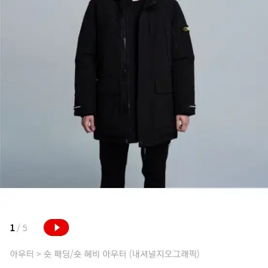 내셔널지오그래픽 패딩