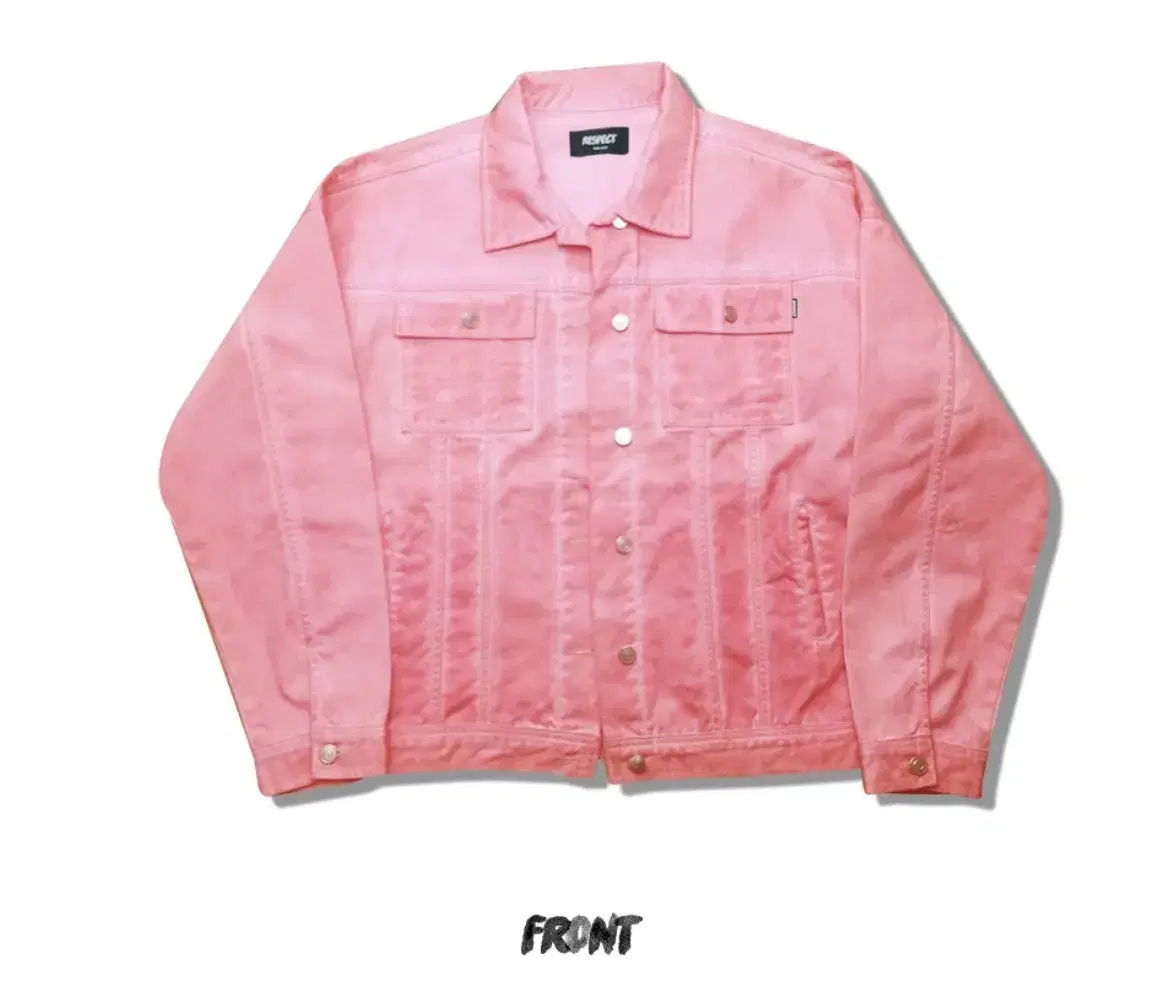 Pink denim jacket for sale