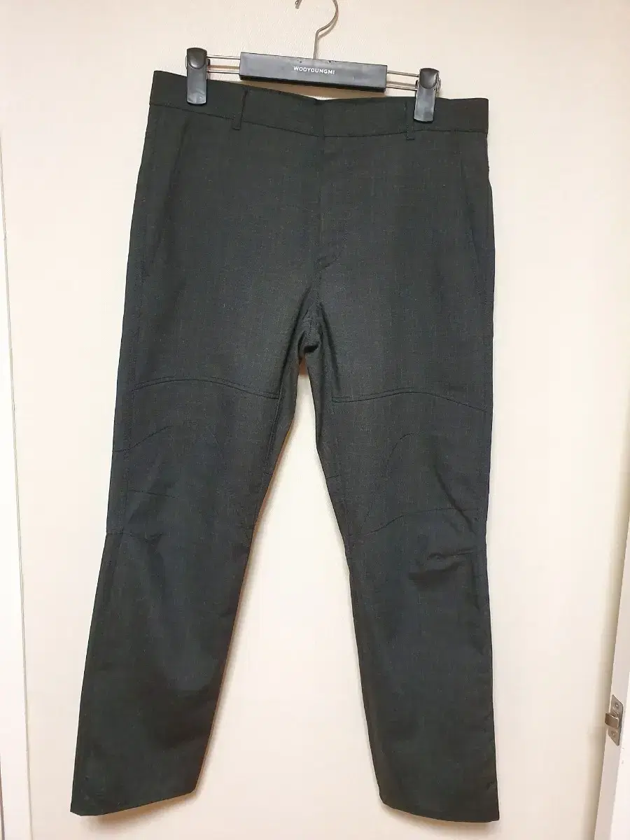 Lanvin 17FW Charcoal Mohair Trousers 78