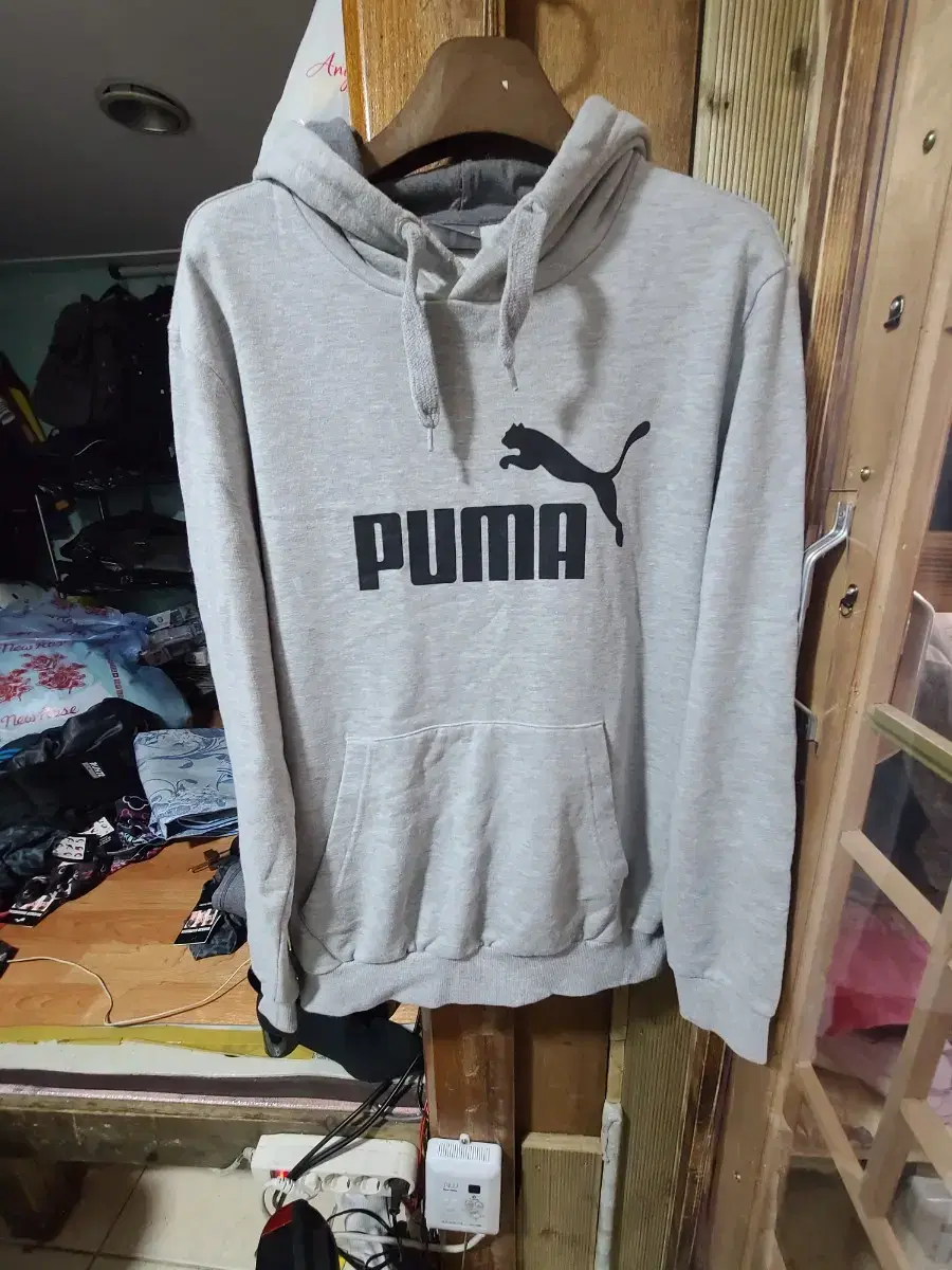 (100,L) PUMA 퓨마 후드티셔츠 !