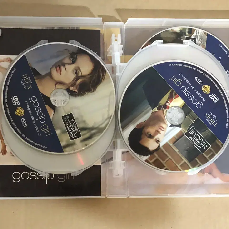 gossip girl2 가쉽걸 시즌2 프랑스어판 디비디