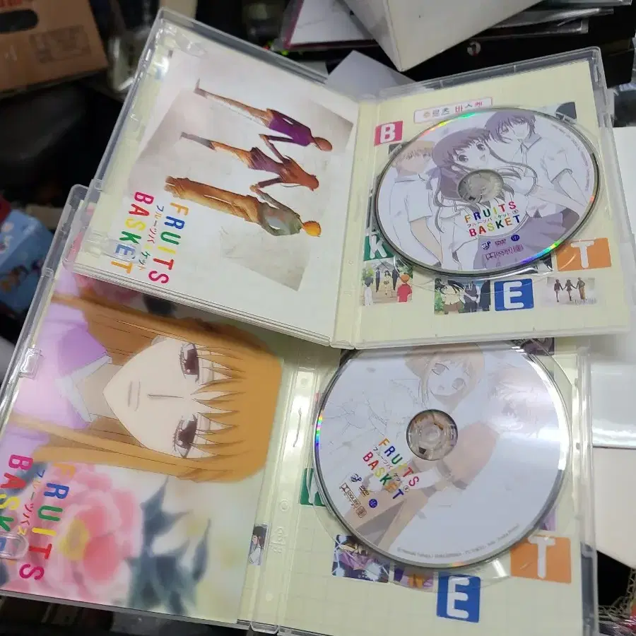 DVD 후르츠 바스켓 박스세트 (9 disc)우리말녹음