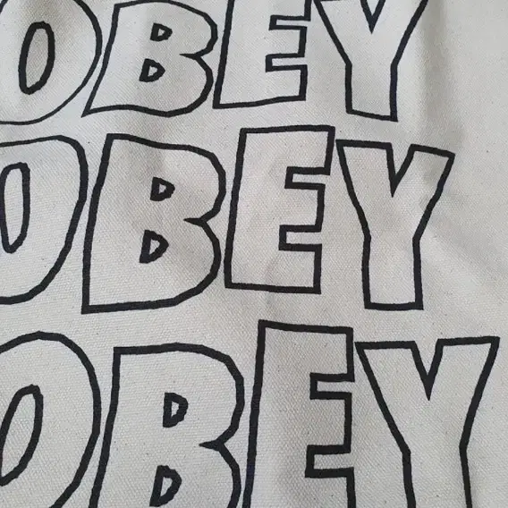 OBEY  에코백