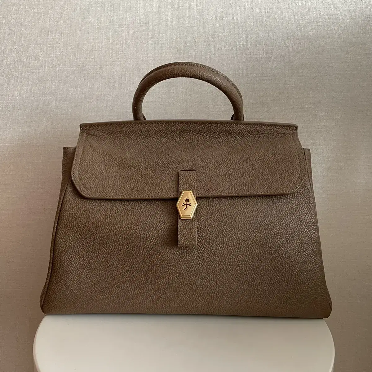 Genuine Castelbajac leather bag