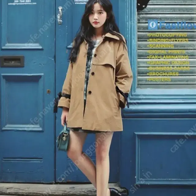 밀크코코아 1345 chelesa trench coat