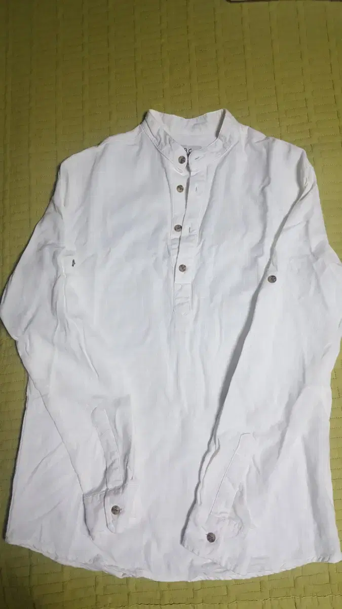 White China Collar Shirt