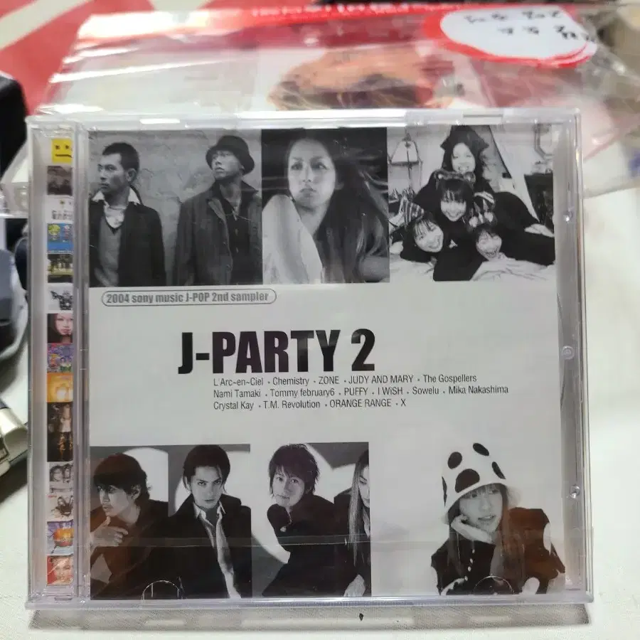 미개봉CD 2004 sony music j-pop 2nd sample