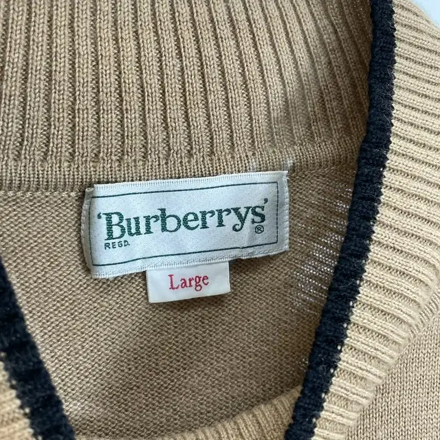 버버리 burberry 레터링 니트 티셔츠