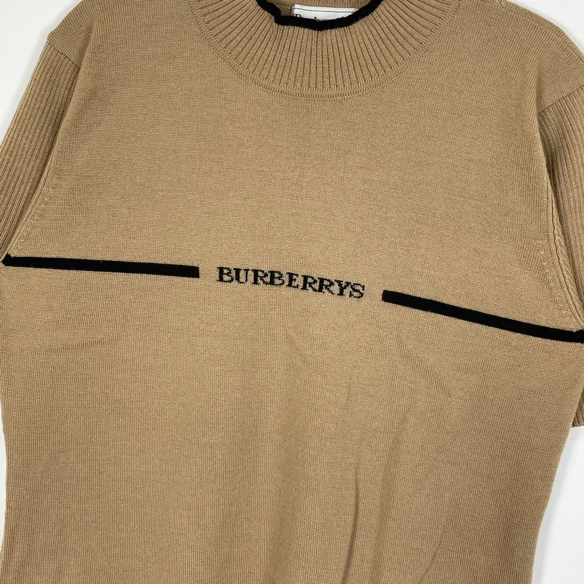 버버리 burberry 레터링 니트 티셔츠