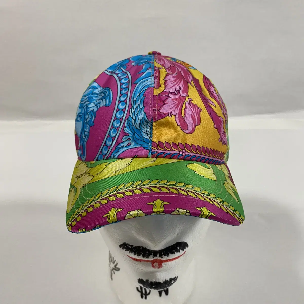 Versace Baroque Print Baseball Cap