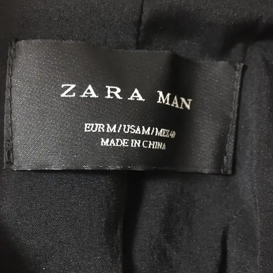 자라 ZARA 트렌치코트 네이비 M