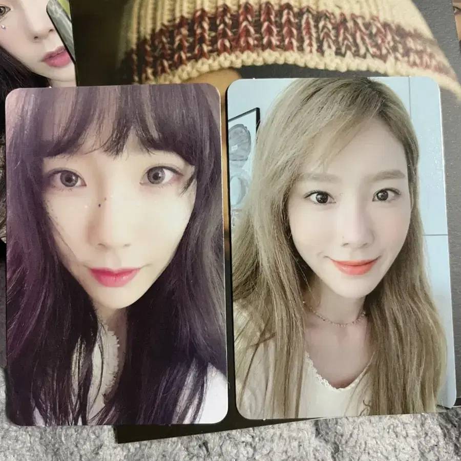 태연 포카, 엽서