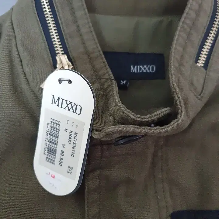 mixxo 미쏘 m65 하프 야상 카키 M