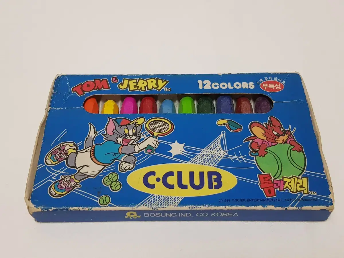 Classic phrases Tom and Jerry crayons