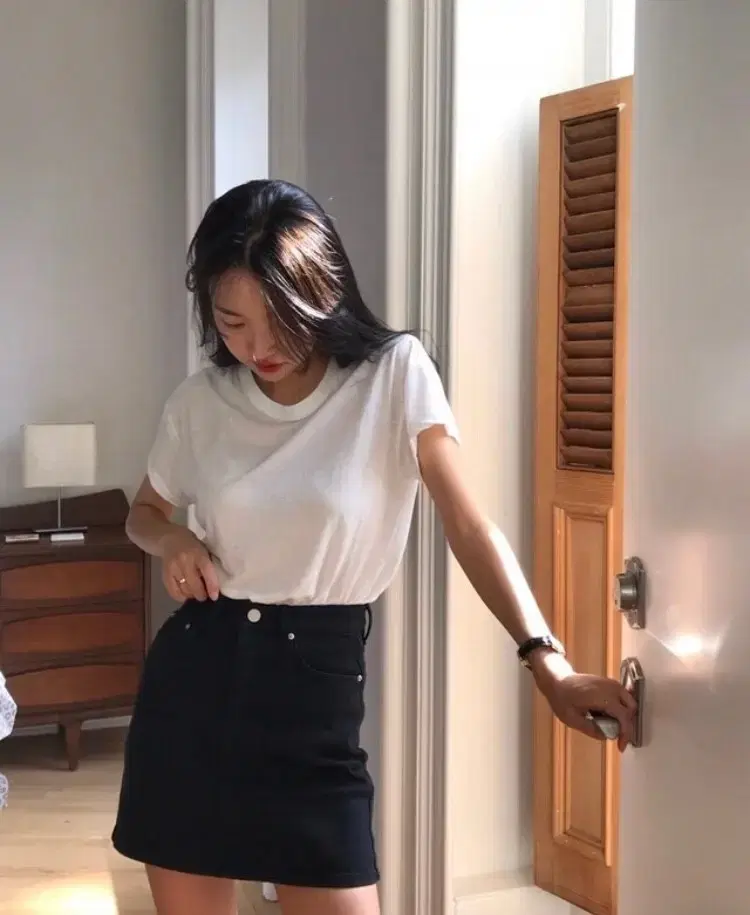 코드유 bor skirt