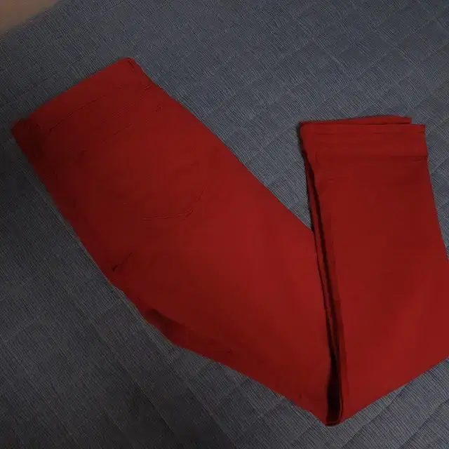 Men's red cotton pants