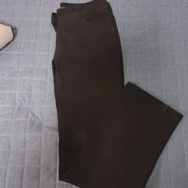 Men's black cotton pants