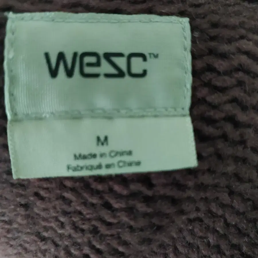 wesc 니트저지