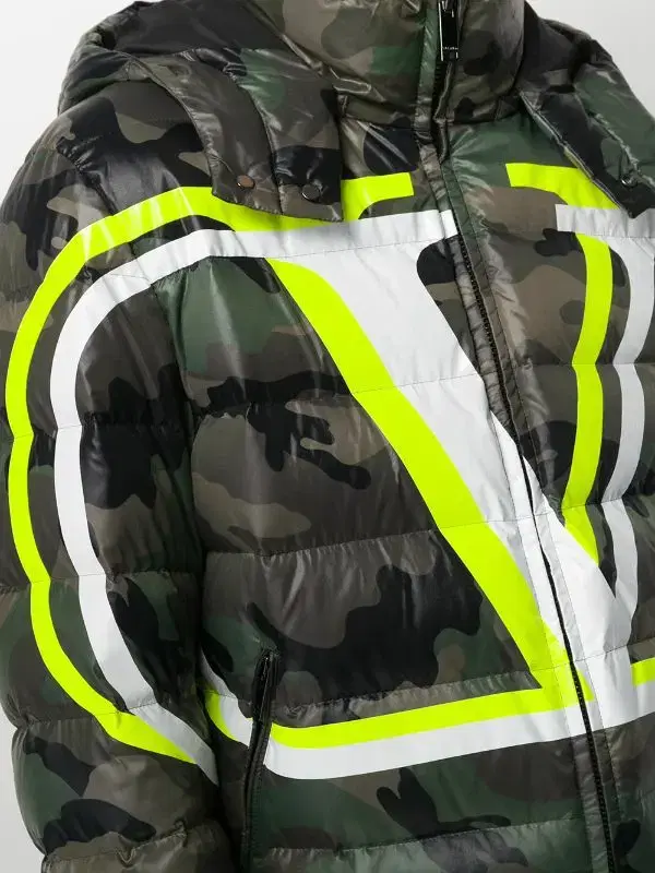 Valentino Logo down puffer jacket