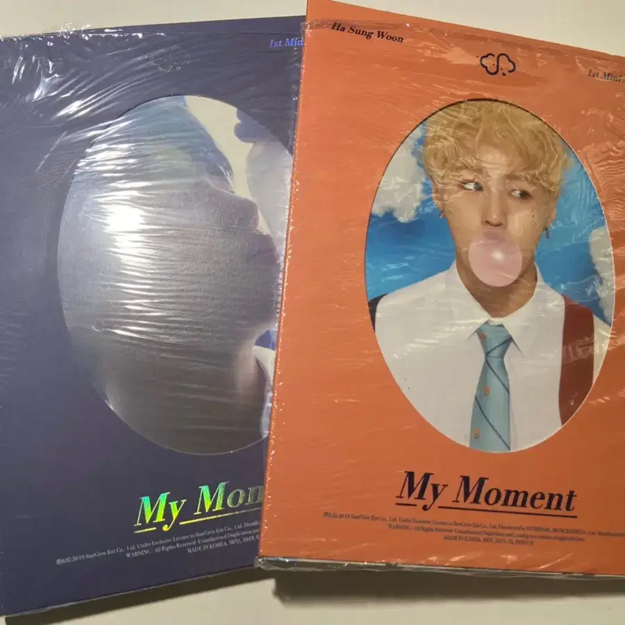 하성운 1집 미니앨범 my moment bird 앨범 포카x