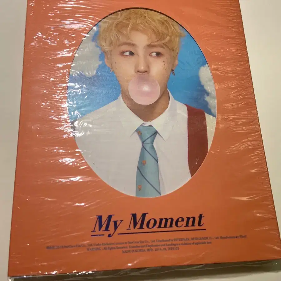 하성운 1집 미니앨범 my moment bird 앨범 포카x