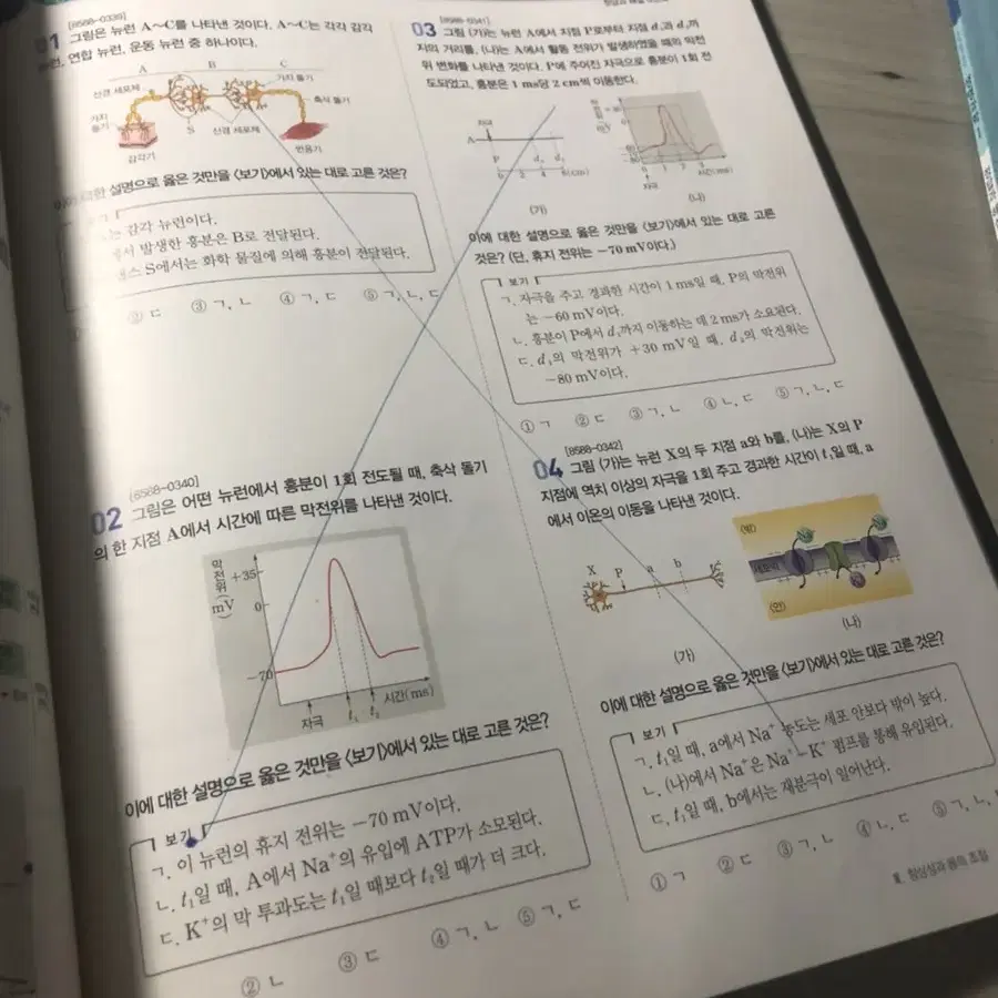 생명과학1 개념완성 문제집