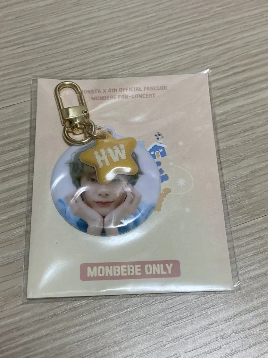 HomeParty Monbebe Only hyungwon keyring WTS