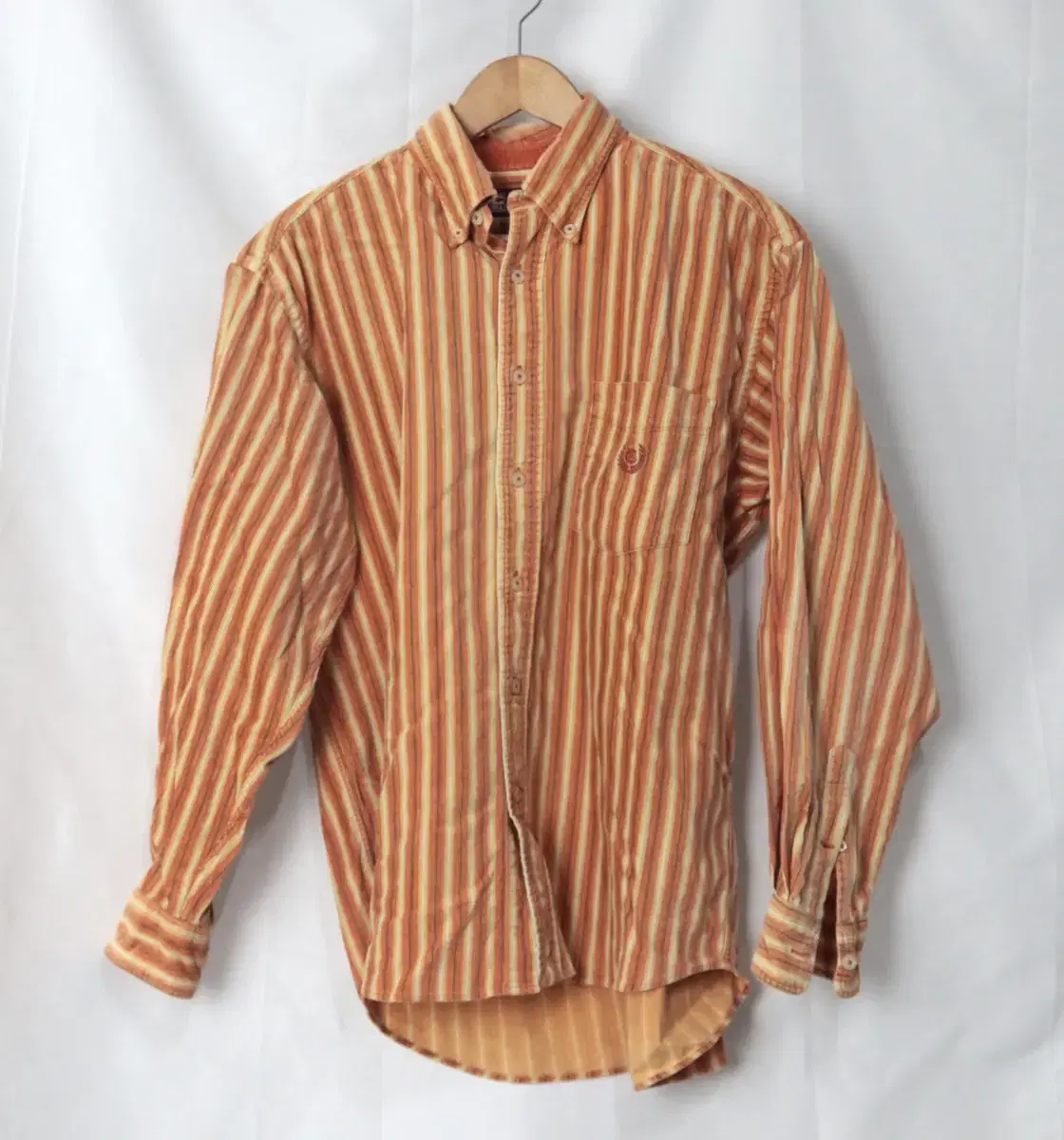 Vintage-inspired chaps Ralph Lauren Orange Stripe Shirt XL