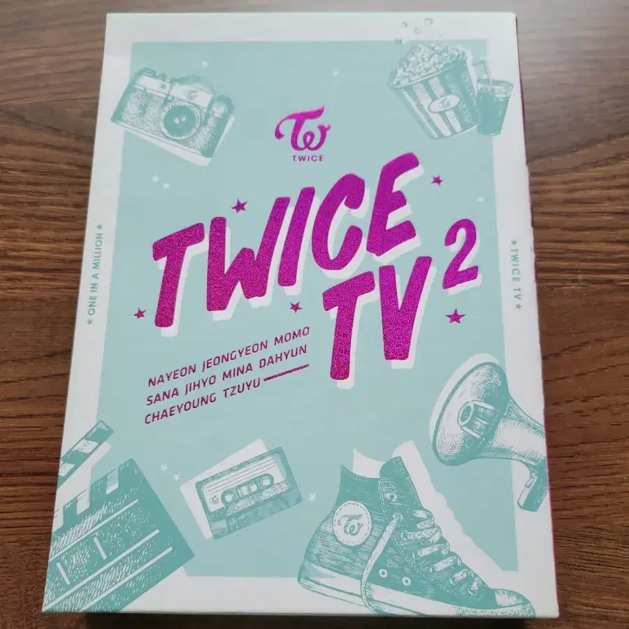 트와이스 TV2 dvd 2장