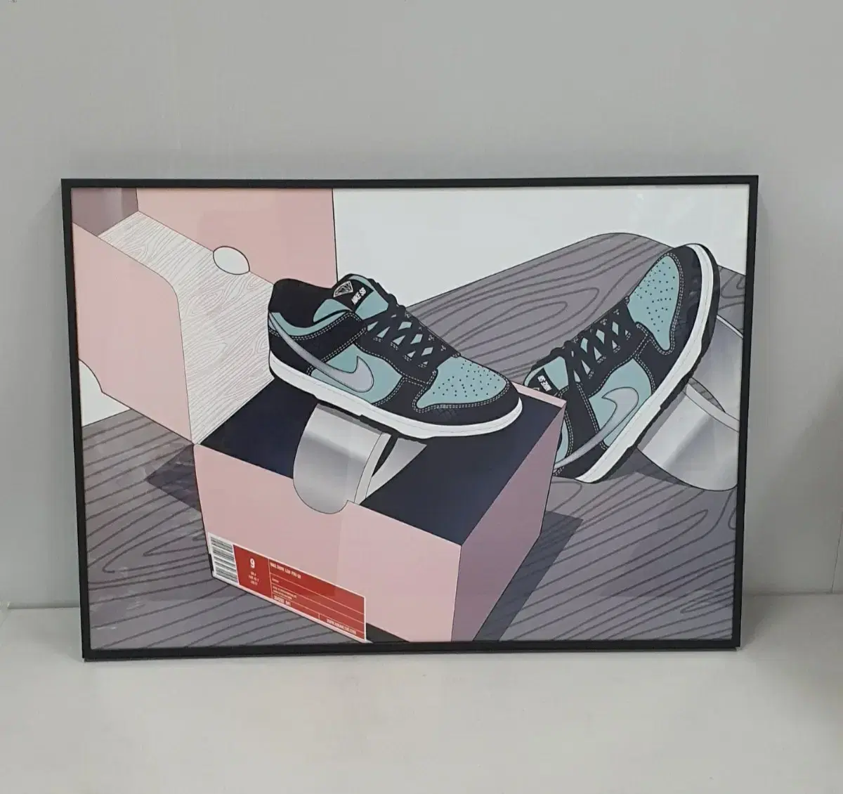 NikeSB Dunk Tiffany 포스터 알루미늄액자