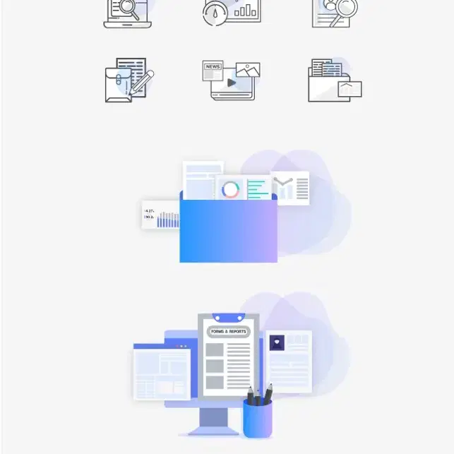 아이콘 제작합니다 [각종 ppt,문서,디자인]