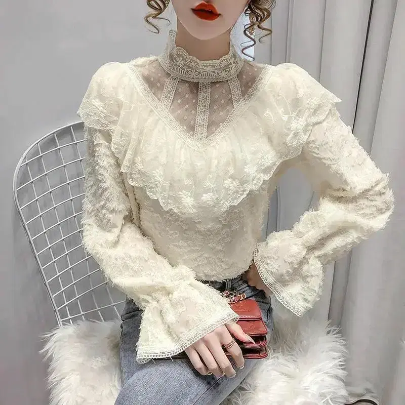 Big size lace blouse /Kimono blouse