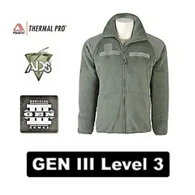 미육군 GEN3 LEVEL3 플리스자켓(라지레귤러)(NEW)