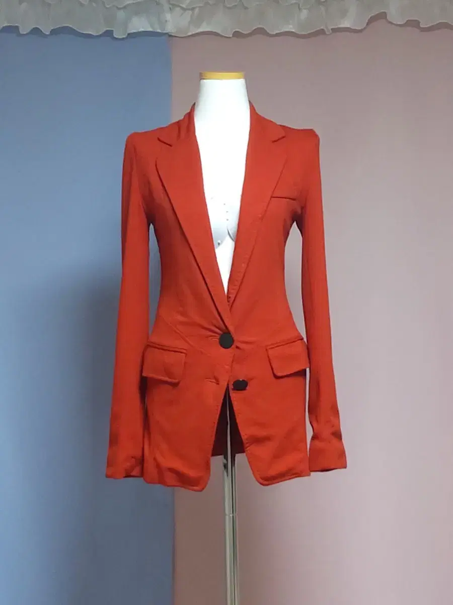 [[[Luxury/Luxury Jacket]] Slim Red