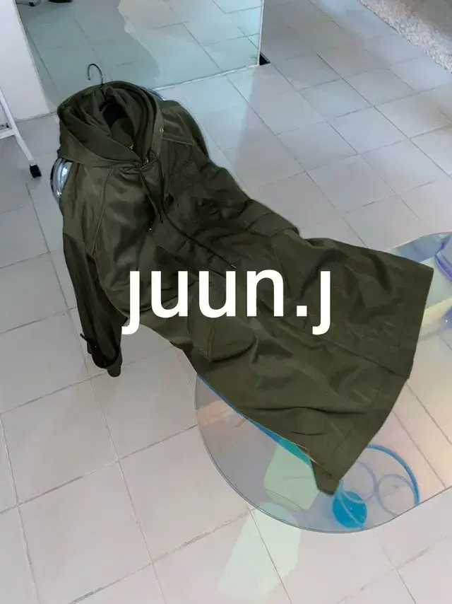 18ss 준지 후드 야상